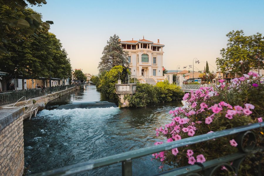 L'Isle-sur-la-Sorgue et ses canaux